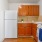 kitchen with woooden cabinets